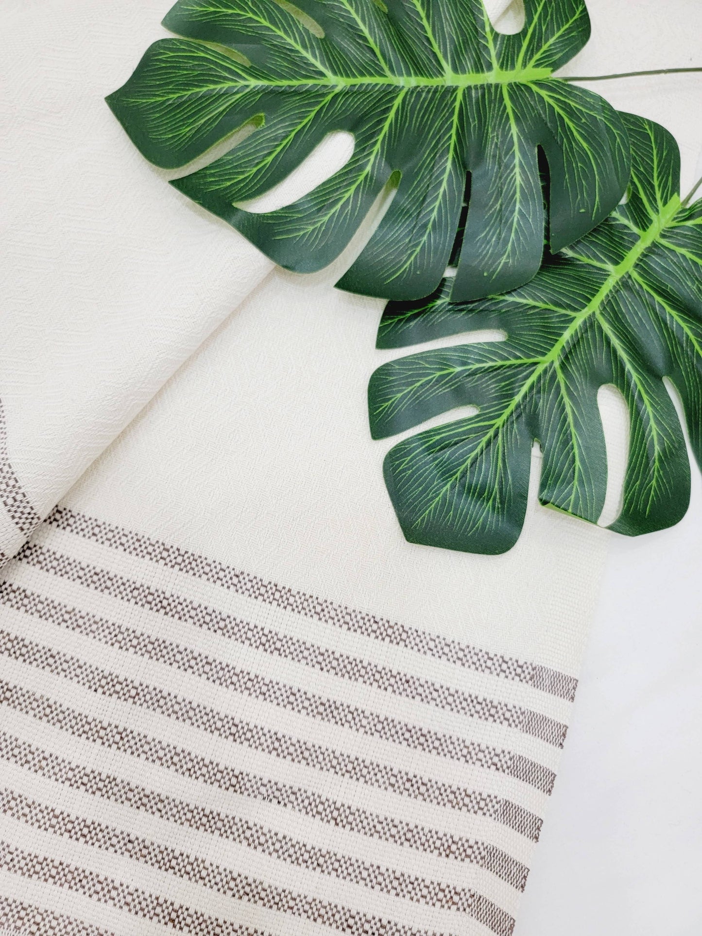 Throw Blanket - Cotton -Hand woven