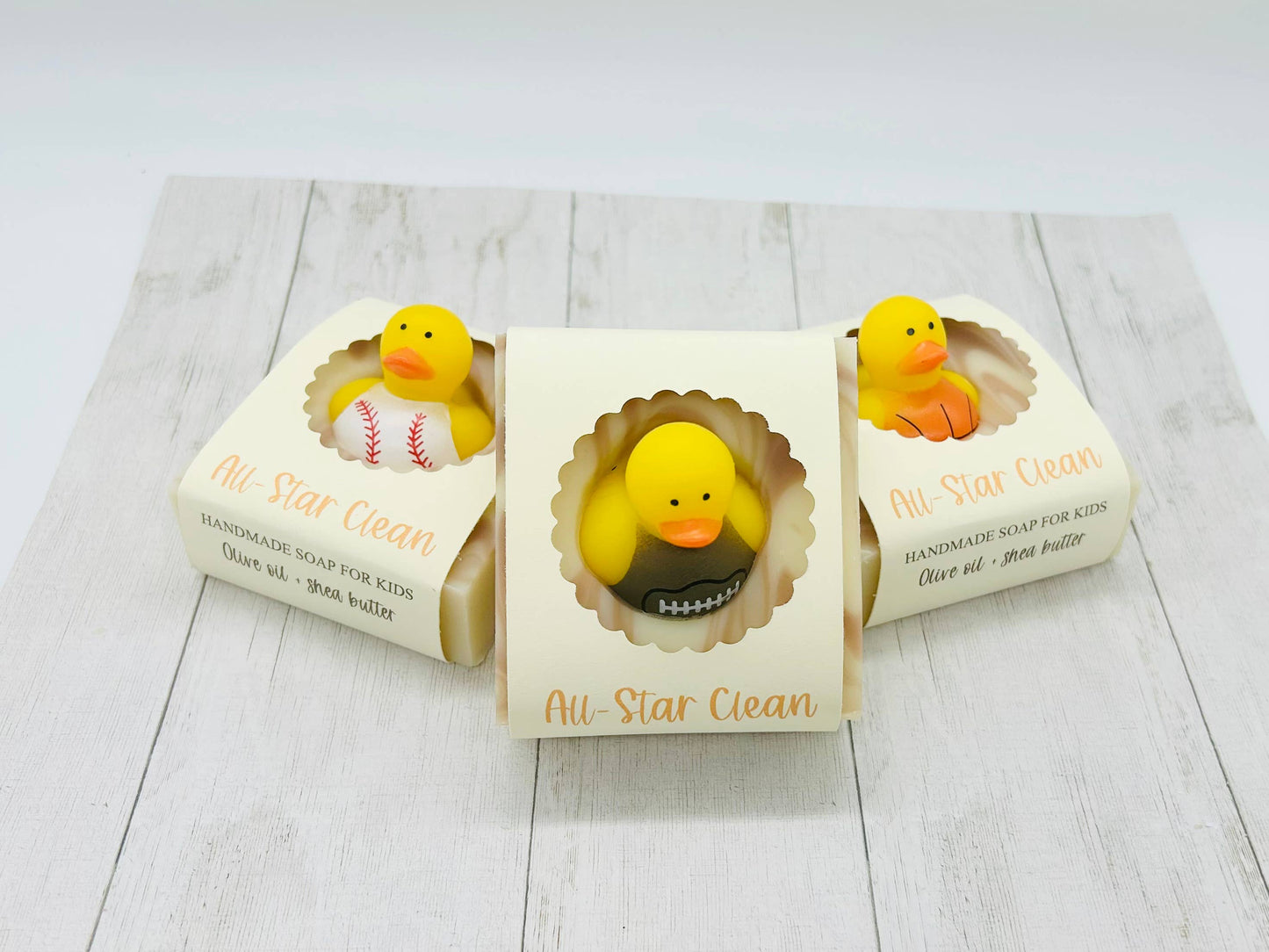 All-Star Clean Handmade Soap Bar for Kids VEGAN COLD PROCESS