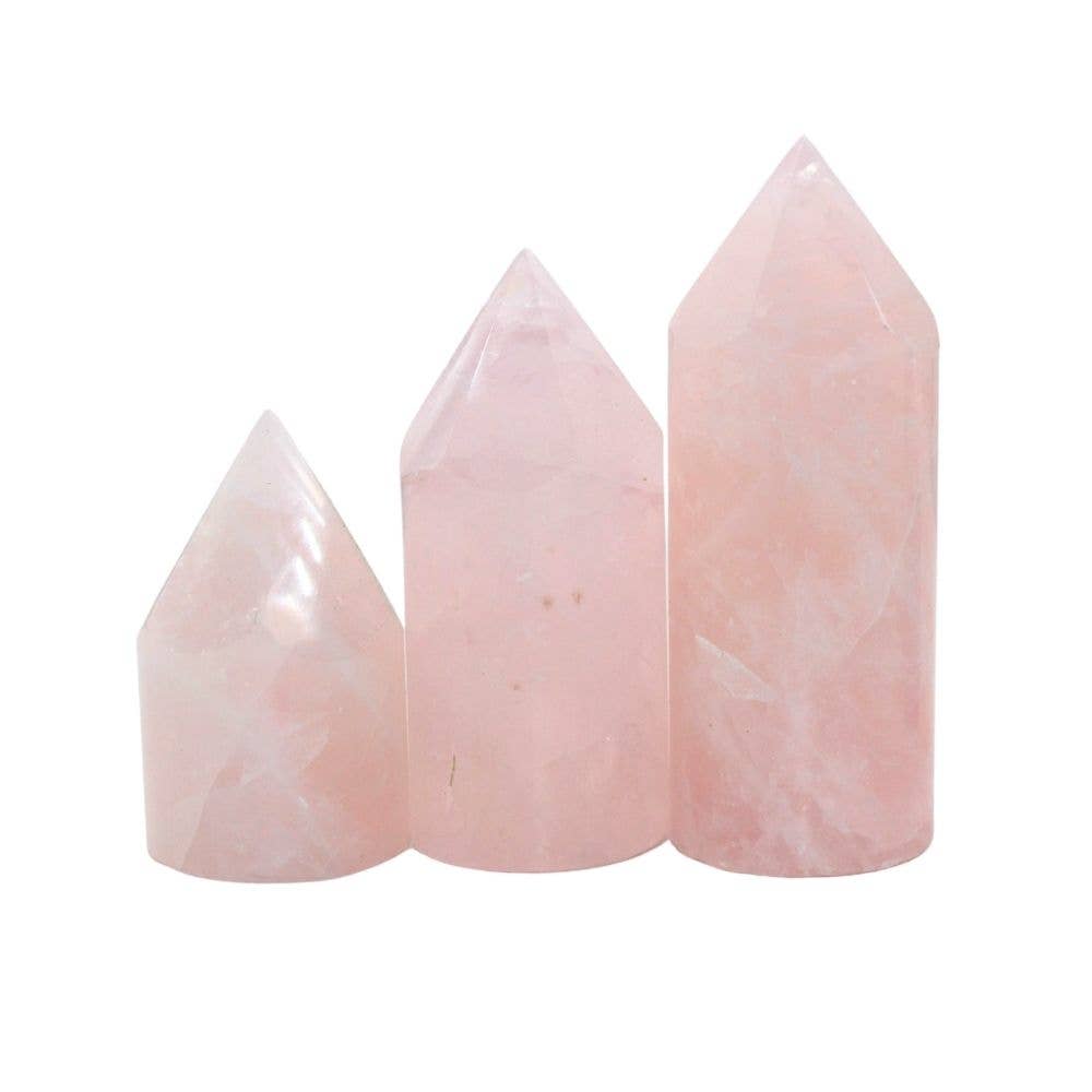 Point - Rose Quartz, Round