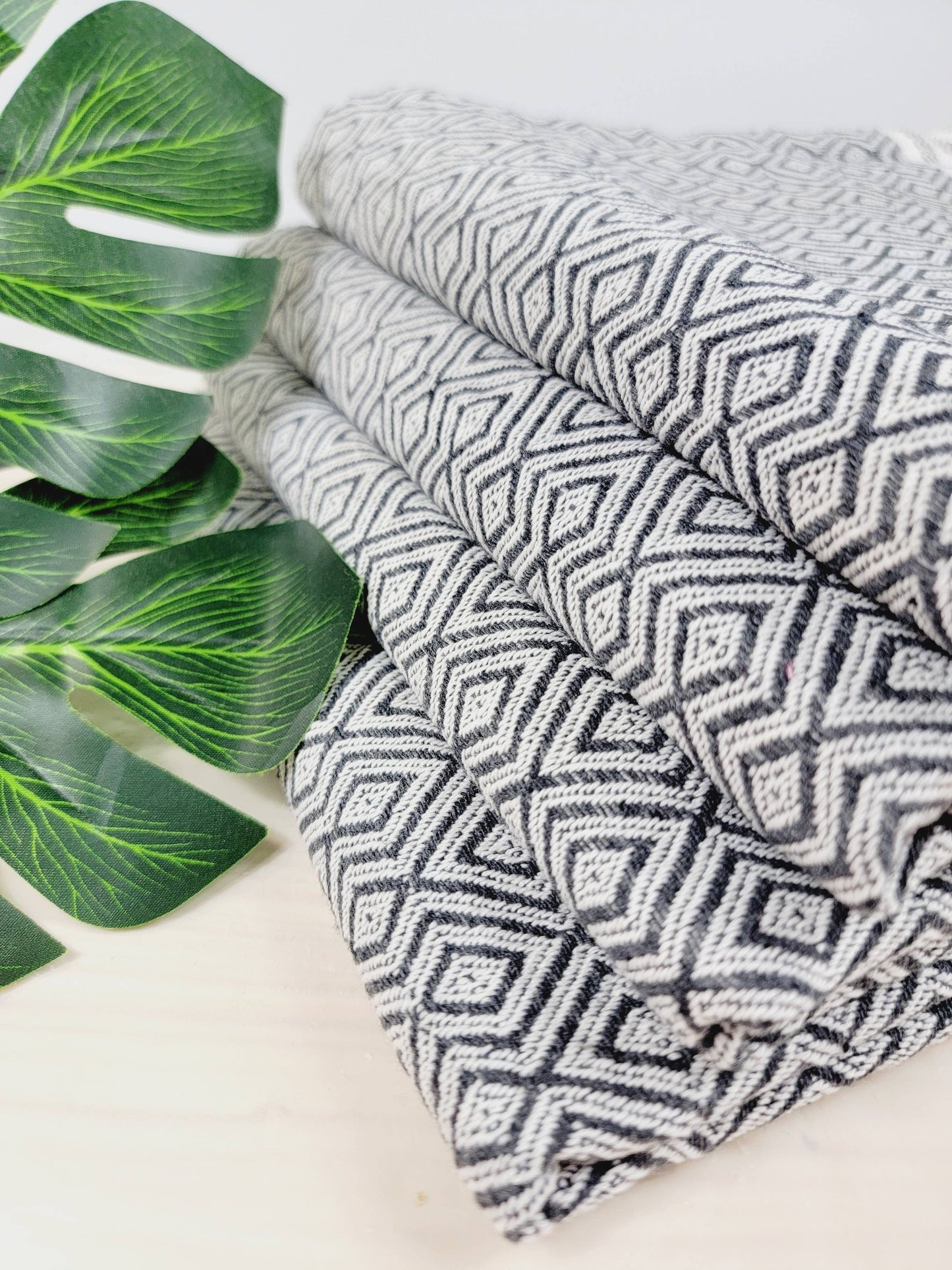 Throw Blanket - Cotton -Hand woven