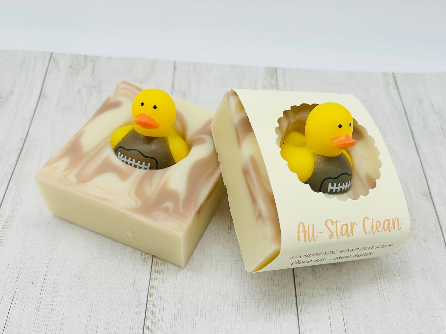 All-Star Clean Handmade Soap Bar for Kids VEGAN COLD PROCESS
