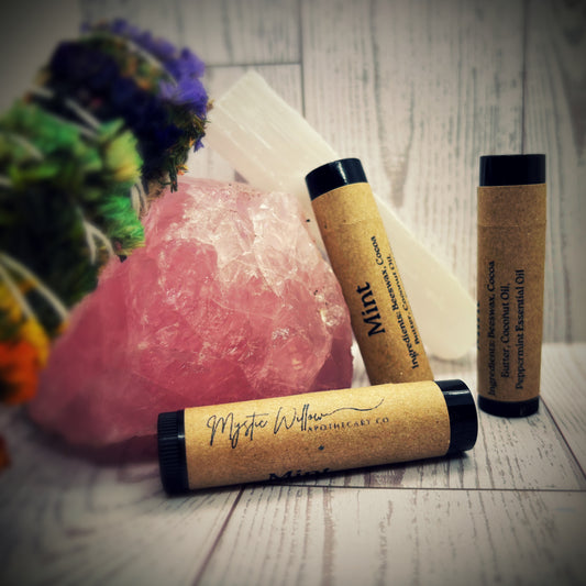 Handmade Beeswax Mint Chapstick